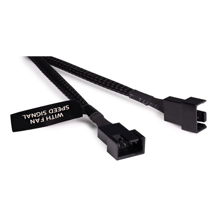 Alphacool Y-Splitter 4-Pin a 3x 4-Pin PWM 30cm - negro Alphacool Y-Splitter 4-Pin a 3x 4-Pin PWM 30cm - negro