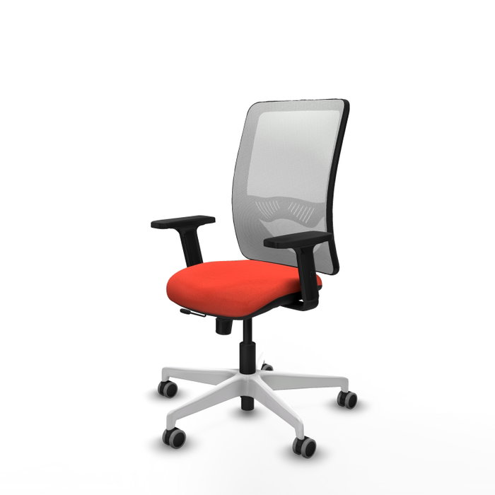 PIQUERAS Y CRESPO Silla de oficina Zulema Naranja oscuro/Blanco PIQUERAS Y CRESPO Silla de oficina Zulema Naranja oscuro/Blanco