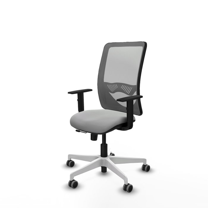 PIQUERAS Y CRESPO Silla de oficina Zulema Gris con mecanismo Sincro/Traslack PIQUERAS Y CRESPO Silla de oficina Zulema Gris con mecanismo Sincro/Traslack