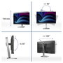 Philips 27B2U4601/00 Monitor Profesional 27 pulgadas QHD IPS 120Hz USB-C