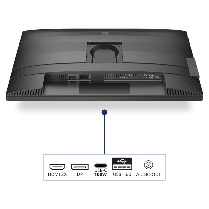Philips 27B2U4601/00 Monitor Profesional 27 pulgadas QHD IPS 120Hz USB-C Philips 27B2U4601/00 Monitor Profesional 27 pulgadas QHD IPS 120Hz USB-C