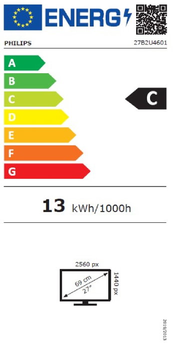 Philips 27B2U4601/00 Monitor Profesional 27 pulgadas QHD IPS 120Hz USB-C Philips 27B2U4601/00 Monitor Profesional 27 pulgadas QHD IPS 120Hz USB-C