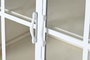 DKD Home Decor Buffet de Mango y Metal Blanco Decapé