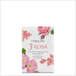 L'Erbolario 3 Rosas Saco Perfume Cajon 1Ud Aroma Floral para Armarios y Cajones