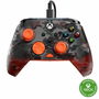 Turtle Beach Gamepad Rematch Core Xbox Series X|S, Xbox One y PC RGB Con Cable Camuflaje Negro/Naranja TUR0840454400038