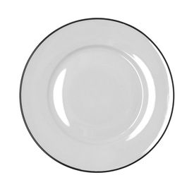 Plato Llano Porcelana Glacial Filo Bidasoa 27 cm (12 Unidades)