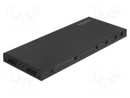 DeLOCK Conmutador de matriz HDMI 4x2 4K 60Hz con extractor de audio