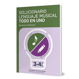 TOYS DREAMS EDITORIAL, Solucionario de Lenguaje Musical Todo en Uno 3º y 4º Nivel - TOYS DREAMS EDITORIAL