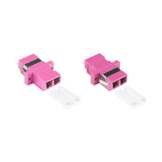 GoodConnections Alcasa LW-K204 LC Hembra/Hembra OM4 Multimodo Violeta GoodConnections Alcasa LW-K204 LC Hembra/Hembra OM4 Multimodo Violeta