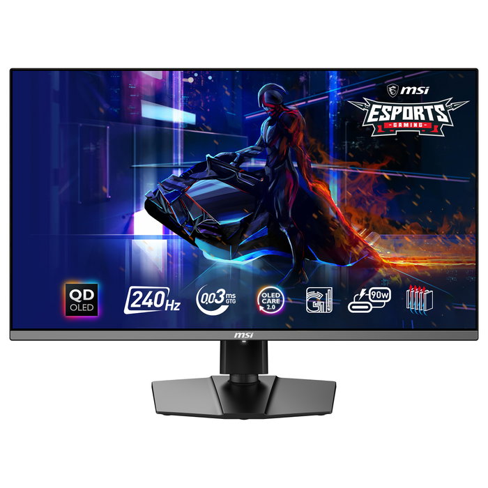 MSI MPG 321URX QD-OLED Monitor 31.5" 4K UHD 240Hz 1ms HDR600 Negro Gaming