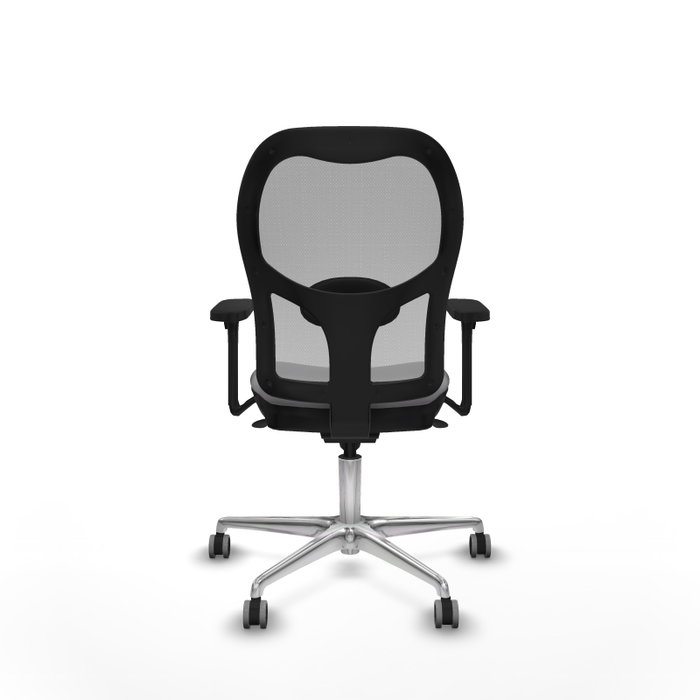 PIQUERAS Y CRESPO Silla de oficina Jorquera Gris con mecanismo Sincro