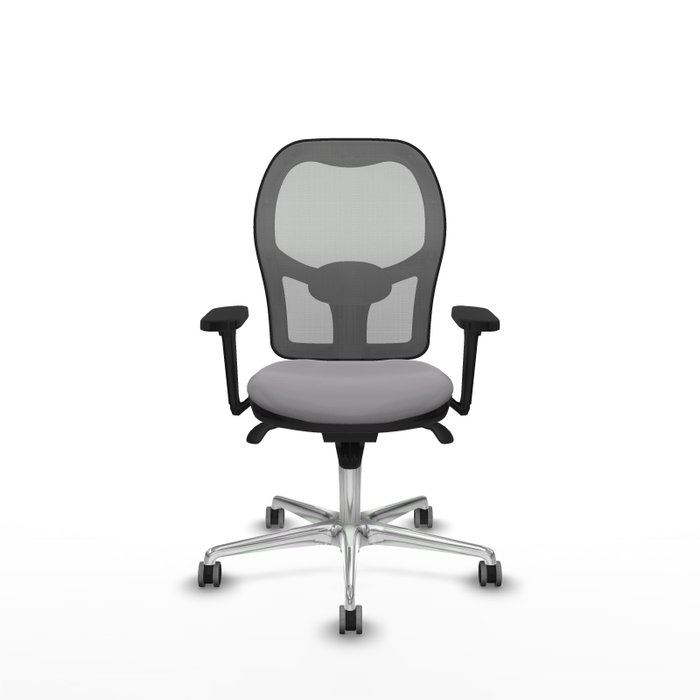 PIQUERAS Y CRESPO Silla de oficina Jorquera Gris con mecanismo Sincro
