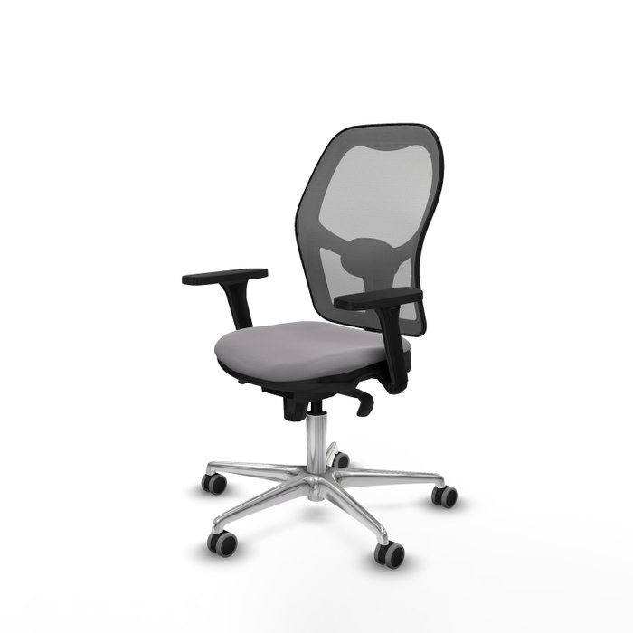 PIQUERAS Y CRESPO Silla de oficina Jorquera Gris con mecanismo Sincro