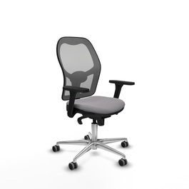 PIQUERAS Y CRESPO Silla de oficina Jorquera Gris con mecanismo Sincro