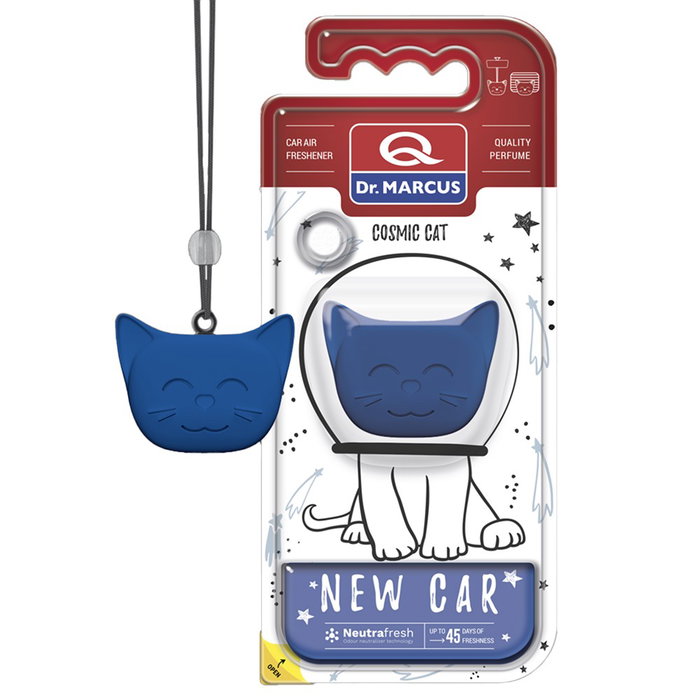 Ambientador para Coche Dr Marcus Cosmic Cat Coche Nuevo Plástico Fragancia Colgante Ambientador para Coche Dr Marcus Cosmic Cat Coche Nuevo Plástico Fragancia Colgante