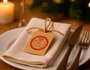 Innspiro Kit 3 Sellos Madera y 1 Tinta Rojo 'Navidad Regalos y Compartir'