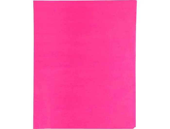 Liderpapel Papel de seda rosa fuerte 52x76 cm 18 gr paquete de 25 hojas Liderpapel Papel de seda rosa fuerte 52x76 cm 18 gr paquete de 25 hojas
