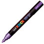 POSCA Marcador PC-5M Punta Bala 1.8-2.5 mm Violeta Metálico No Permanente