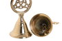 DKD Home Decor Campana Arabe Laton Dorado 5 x 10 x 5 cm (6 Unidades)