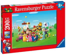 Ravensburger Puzzle XXL Super Mario 200 Piezas, Juego de Mesa y Rompecabezas