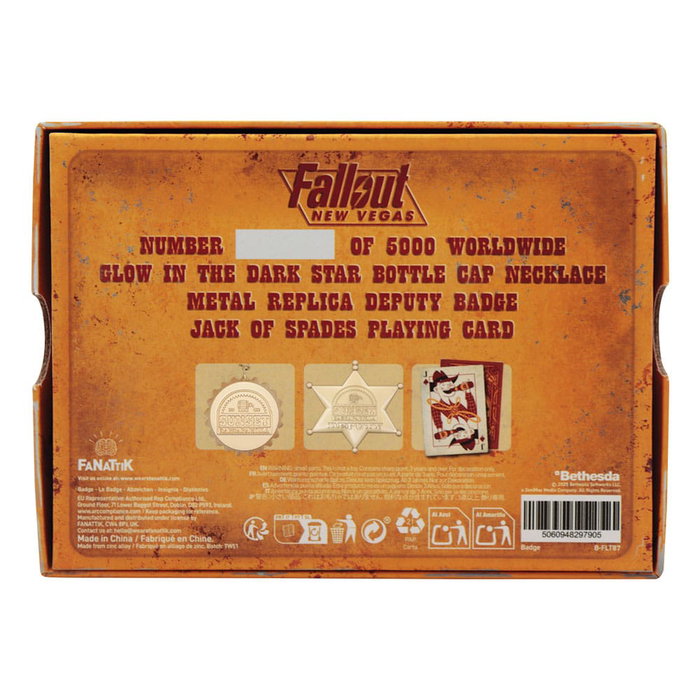 FaNaTtik Fallout Sunset Sarsaparilla Legend of the Star Gold Coloured Limited Edition