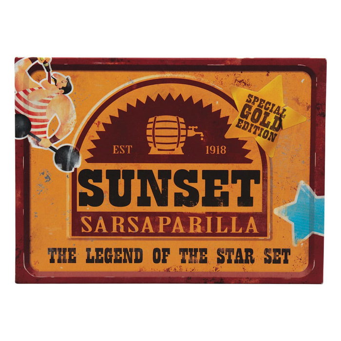 FaNaTtik Fallout Sunset Sarsaparilla Legend of the Star Gold Coloured Limited Edition