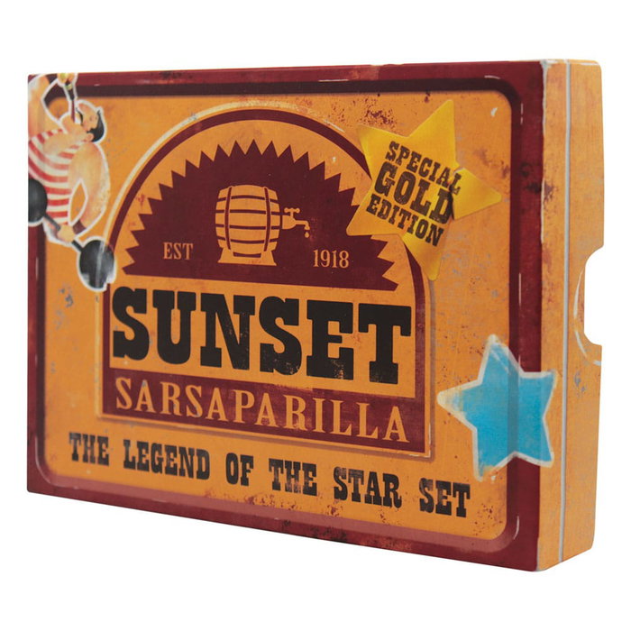 FaNaTtik Fallout Sunset Sarsaparilla Legend of the Star Gold Coloured Limited Edition
