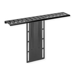 ROLINE ROLINE 17.03.0034 Estantería VESA Compatible 100x100 mm para Pantallas hasta 3 kg, Acero Negro, 400 mm