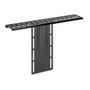 ROLINE ROLINE 17.03.0034 Estantería VESA Compatible 100x100 mm para Pantallas hasta 3 kg, Acero Negro, 400 mm
