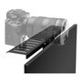 ROLINE ROLINE 17.03.0034 Estantería VESA Compatible 100x100 mm para Pantallas hasta 3 kg, Acero Negro, 400 mm