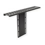 ROLINE ROLINE 17.03.0034 Estantería VESA Compatible 100x100 mm para Pantallas hasta 3 kg, Acero Negro, 400 mm