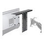 ROLINE ROLINE 17.03.0034 Estantería VESA Compatible 100x100 mm para Pantallas hasta 3 kg, Acero Negro, 400 mm