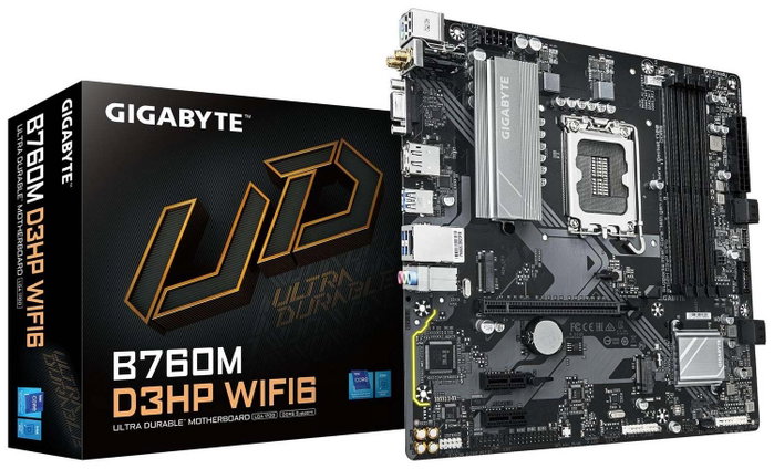 Gigabyte B760M D3HP WIFI6 Micro ATX DDR5 LGA 1700