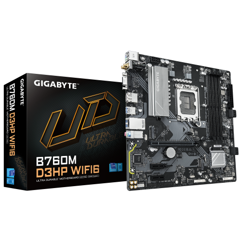 Gigabyte B760M D3HP WIFI6 Micro ATX DDR5 LGA 1700