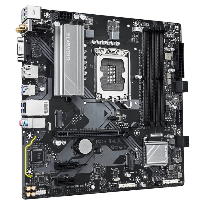 Gigabyte GA-B760M D3HP WIFI6 Placa Base LGA 1700 DDR5 Wi-Fi 6 para Intel Core 14ª Gen