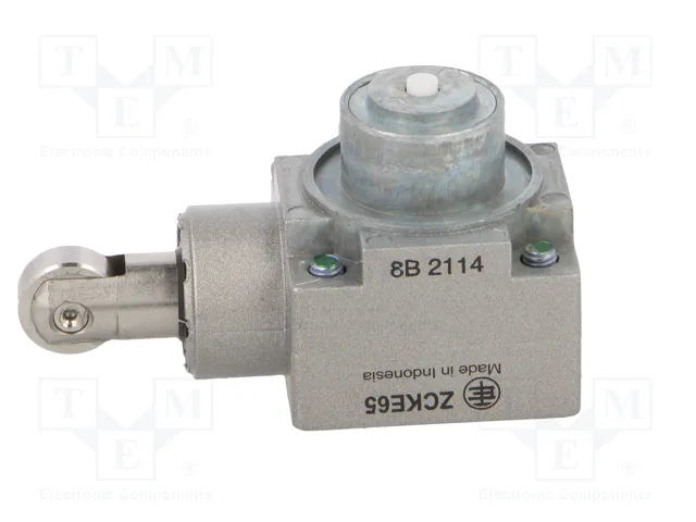TELEMECANIQUE SENSORS Cabezal de accionamiento con roldana metálica Ø12mm XCKJ ZCKE65 TELEMECANIQUE SENSORS Cabezal de accionamiento con roldana metálica Ø12mm XCKJ ZCKE65