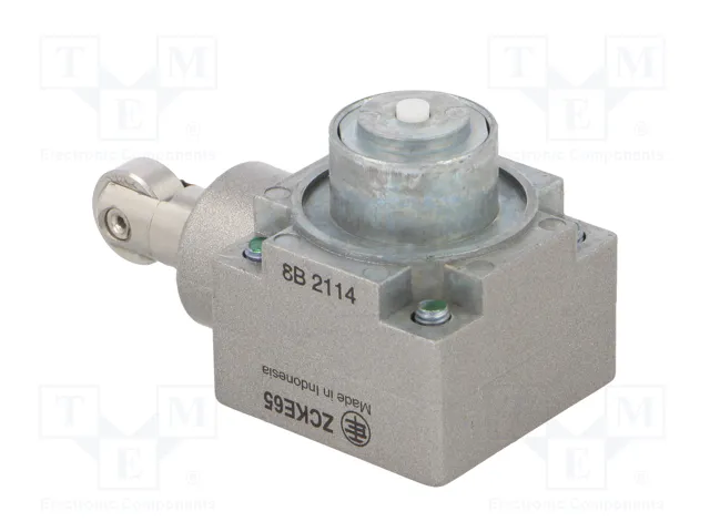 TELEMECANIQUE SENSORS Cabezal de accionamiento con roldana metálica Ø12mm XCKJ ZCKE65 TELEMECANIQUE SENSORS Cabezal de accionamiento con roldana metálica Ø12mm XCKJ ZCKE65