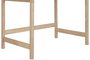 DKD Home Decor Set de 3 Mesitas Auxiliares Ceiba Tropical de Abeto y Ratán Natural