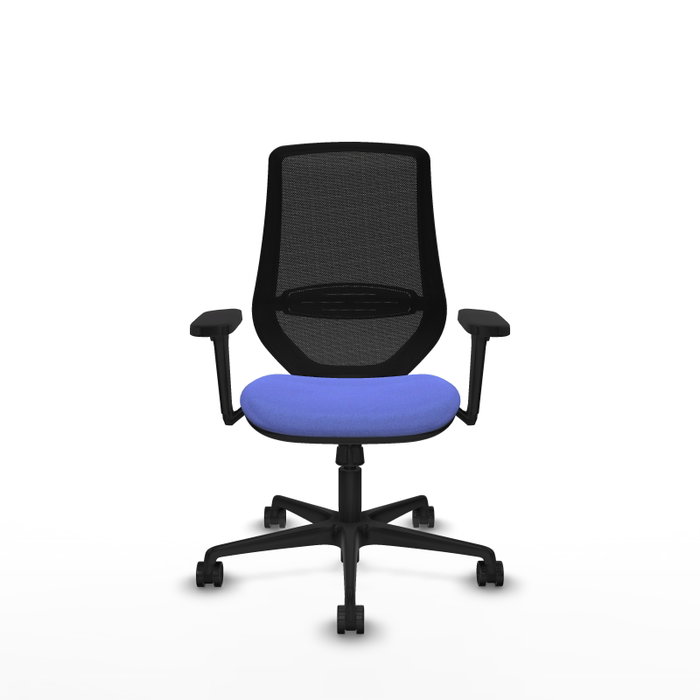 PIQUERAS Y CRESPO Silla de oficina Mardos con Mecanismo Sincro, Azul claro y Negro PIQUERAS Y CRESPO Silla de oficina Mardos con Mecanismo Sincro, Azul claro y Negro