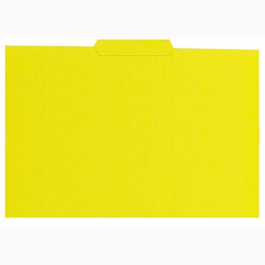 Gio Subcarpeta cartulina Folio con pestaña central, 250 g/m², color amarillo, Certificado Blue Angel Gio Subcarpeta cartulina Folio con pestaña central, 250 g/m², color amarillo, Certificado Blue Angel