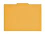 Gio Subcarpeta con Pestaña Central Folio Amarillo Intenso