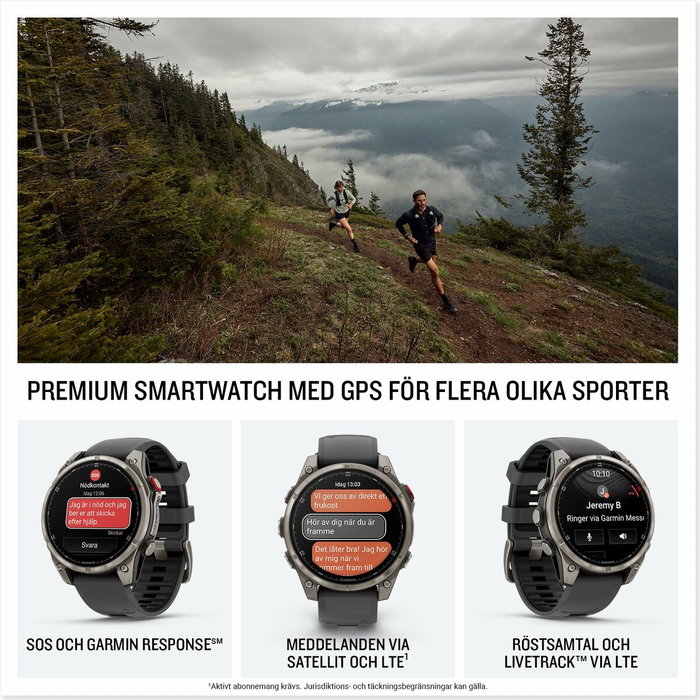 Garmin fenix 8 Pro 47 mm Grafito/Titanio
