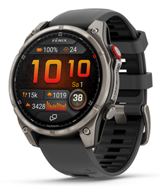 Garmin fenix 8 Pro Reloj Inteligente 3.56cm (1.4") AMOLED 47mm Pantalla Táctil 454x454 Grafito Titanio Wifi GPS