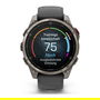Garmin fēnix 8 Pro Smartwatch GPS Multideporte 47 mm con AMOLED, 32 GB, Brújula, Termómetro, Resistente al Agua 10 ATM - Grafito/Titanio