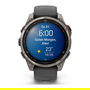 Garmin fēnix 8 Pro Smartwatch GPS Multideporte 47 mm con AMOLED, 32 GB, Brújula, Termómetro, Resistente al Agua 10 ATM - Grafito/Titanio