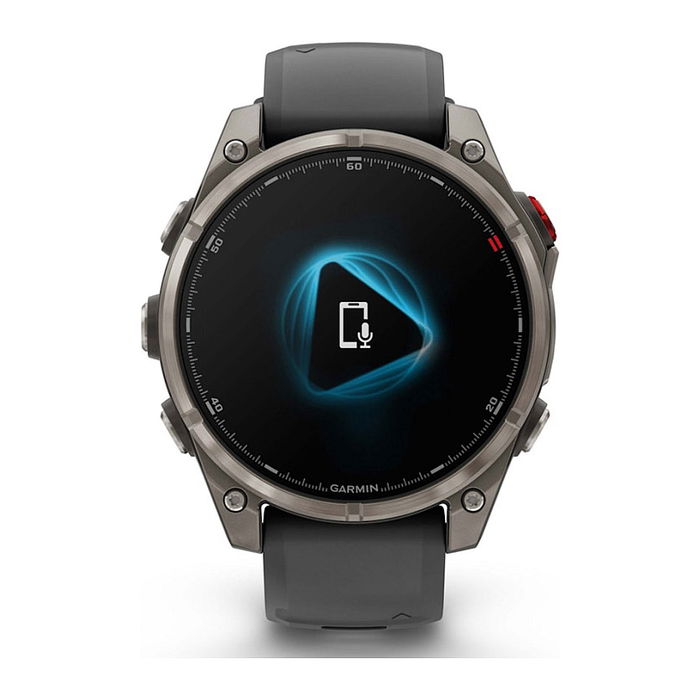 Garmin fēnix 8 Pro Smartwatch GPS Multideporte 47 mm con AMOLED, 32 GB, Brújula, Termómetro, Resistente al Agua 10 ATM - Grafito/Titanio