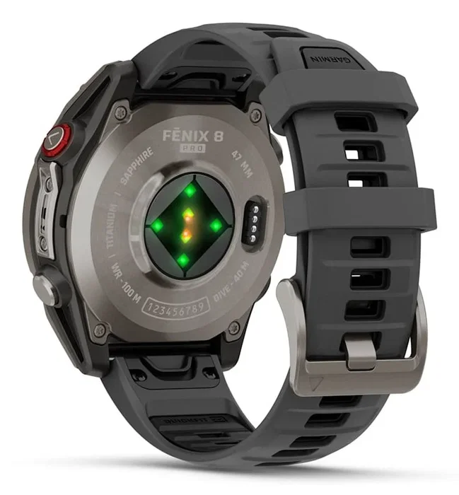 Garmin fenix 8 Pro Grafito y Titanio con Pantalla AMOLED de 1.4 pulgadas