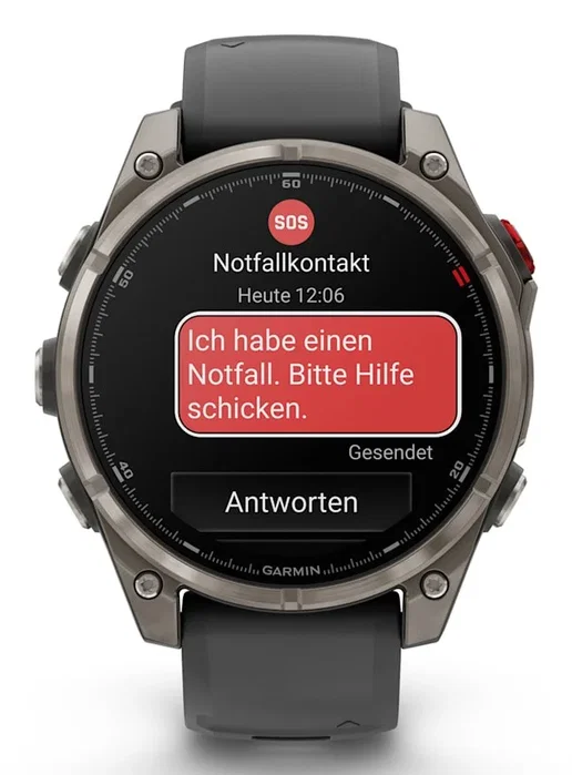 Garmin fenix 8 Pro Grafito y Titanio con Pantalla AMOLED de 1.4 pulgadas