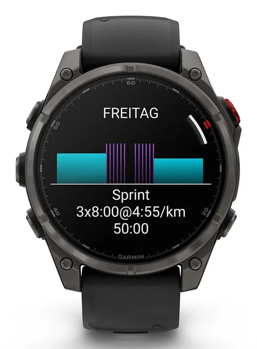 Garmin fenix 8 Pro Grafito y Titanio con Pantalla AMOLED de 1.4 pulgadas