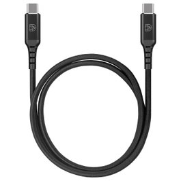 DEQSTER Cable de carga USB-C a USB-C, Negro, 1 m